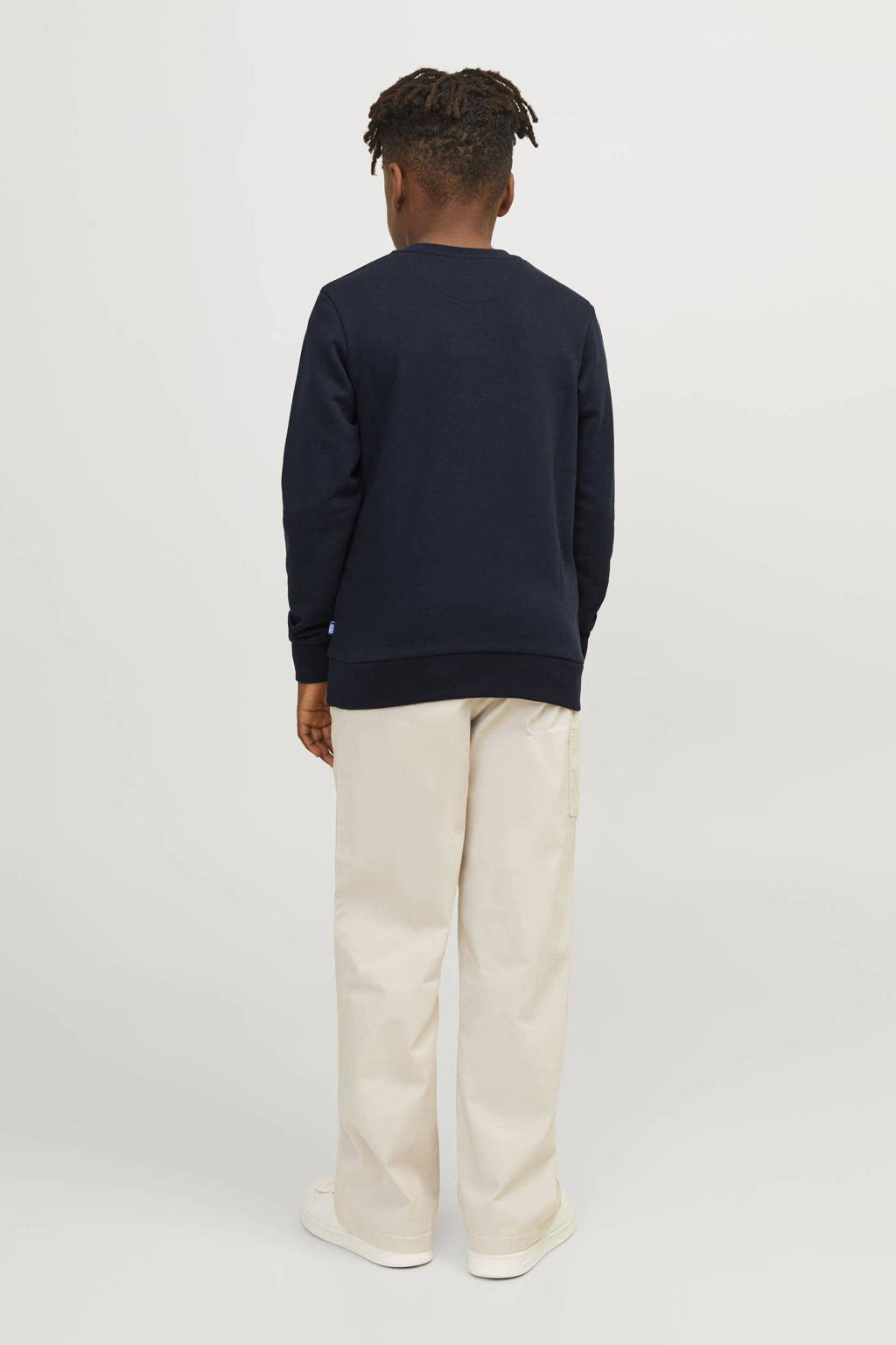 JACK & JONES sweater JJEBRADLEY donkerblauw