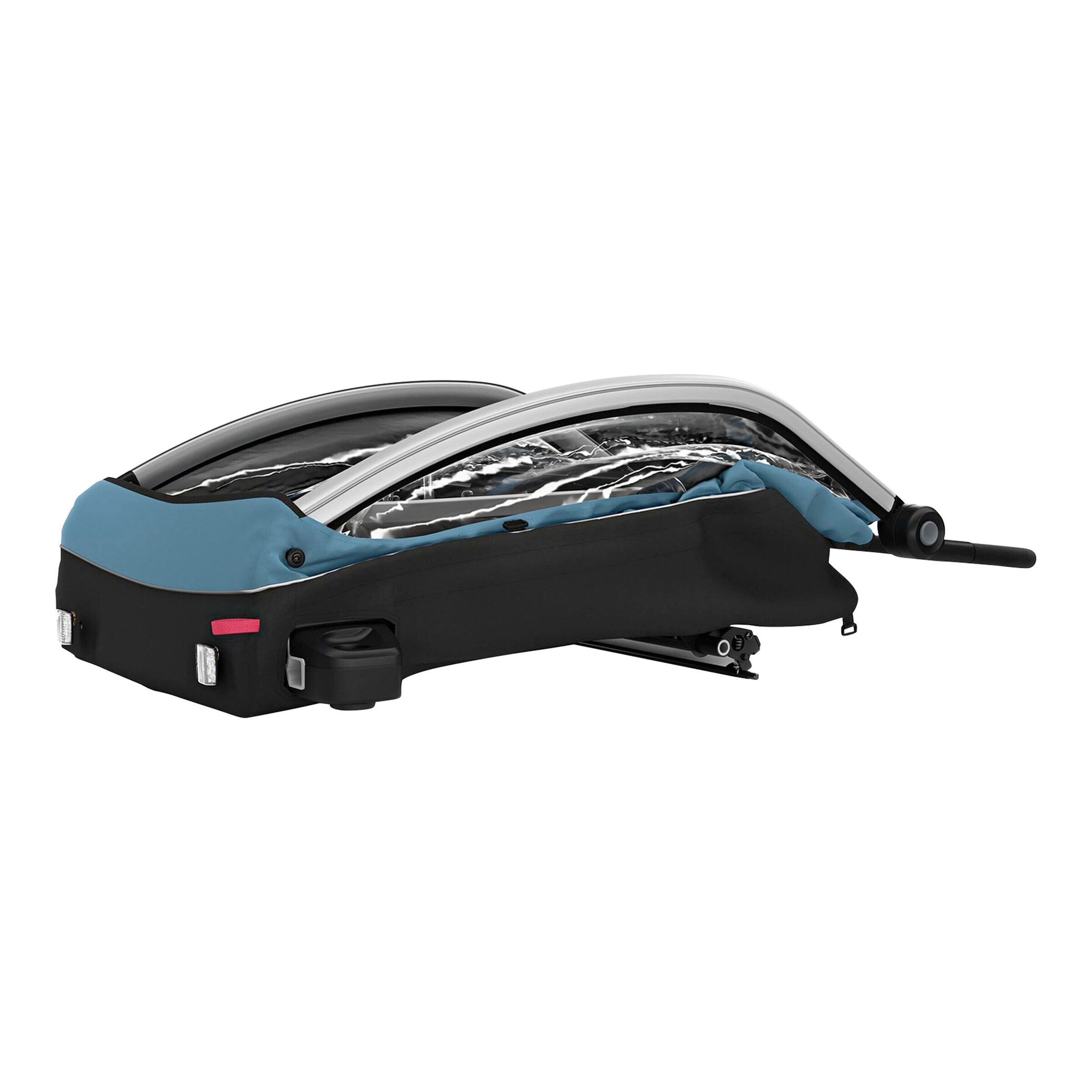 Thule Courier Fahrradanhänger aegean blue