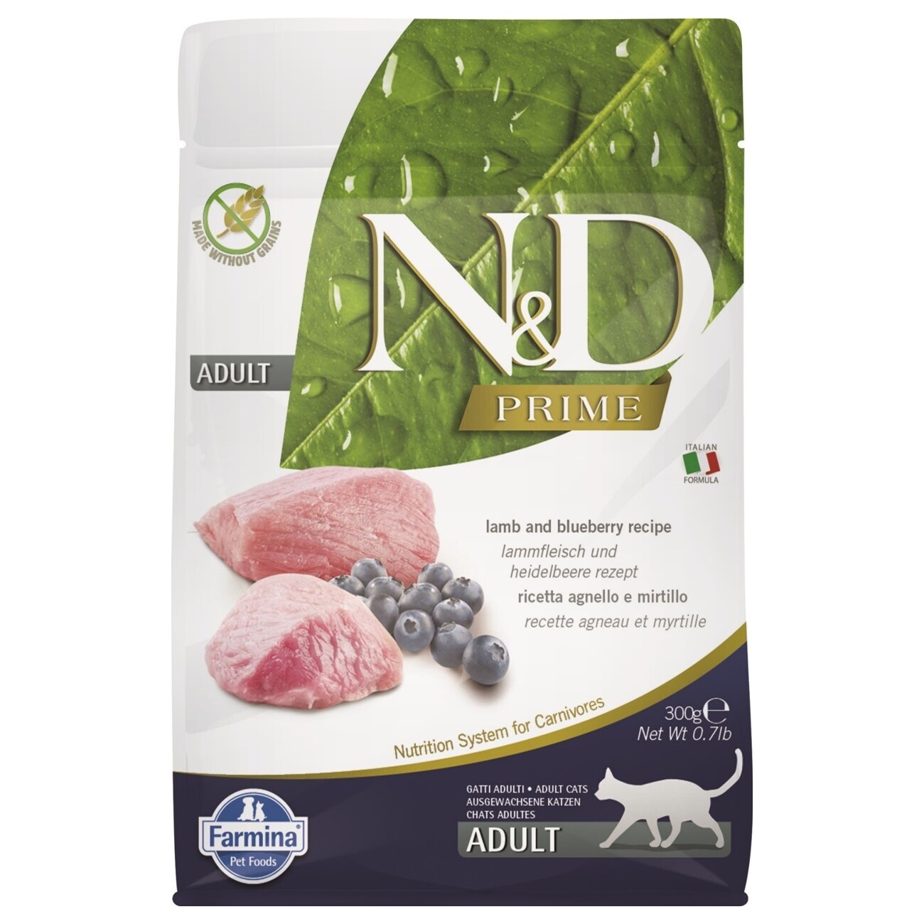 N&D Farmina Prime Adult Lamm 300 g