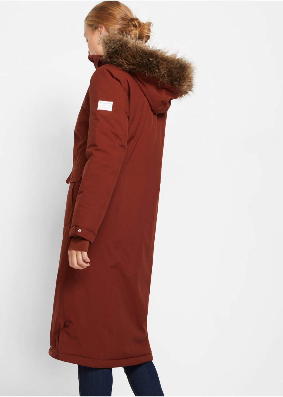 Manteau fonctionnel avec capuche et col synthétique amovible