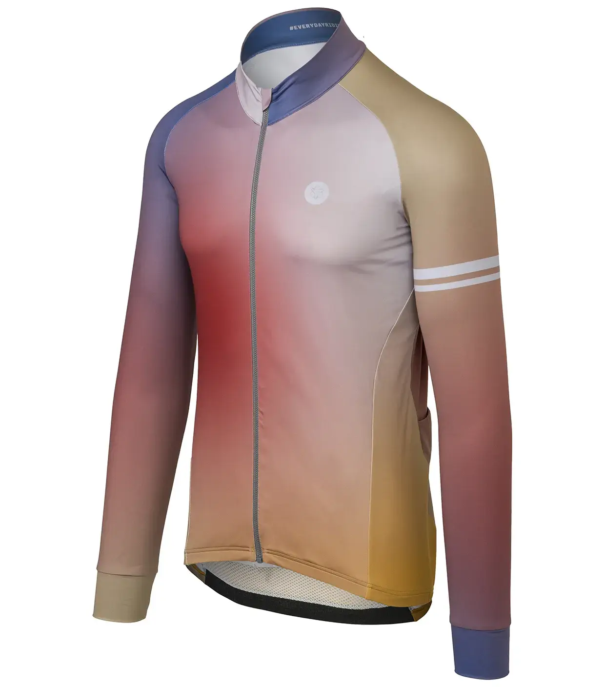 AGU Gradient Performance Fietsshirt Lange Mouwen Multi Heren