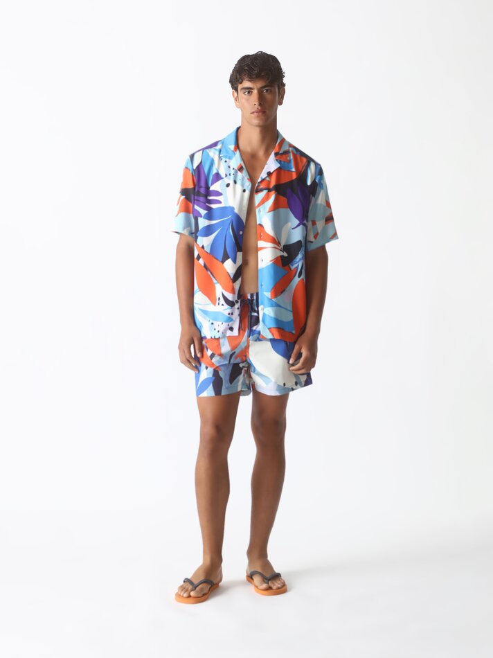Camisa Resort - Azul Claro