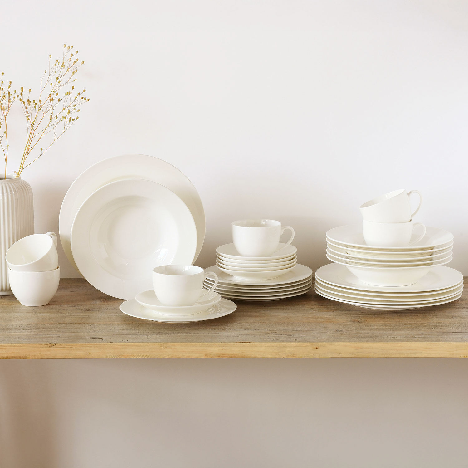 Geschirr-Set Fleur Royal 30-teilig