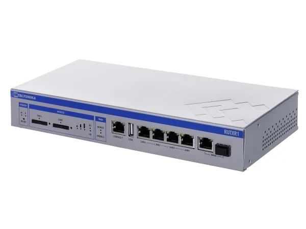 Teltonika RUTXR1 - Trådløs router - WWAN - 4-ports-switch - GigE - 802.11ac - rackmonterbar