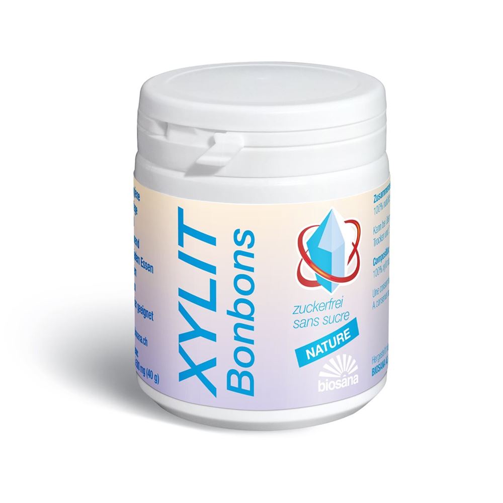 BIOSANA Xylit Bonbons<br>80 Stück, Nature