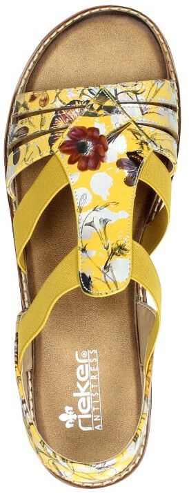 Rieker Dames sandalen geel