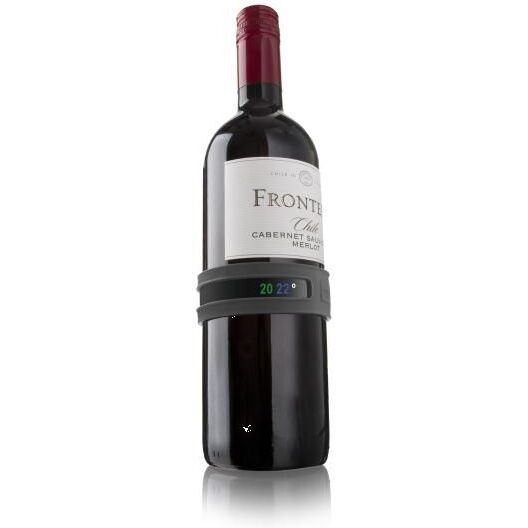 Thermomètre à vin - Bracelet gris
