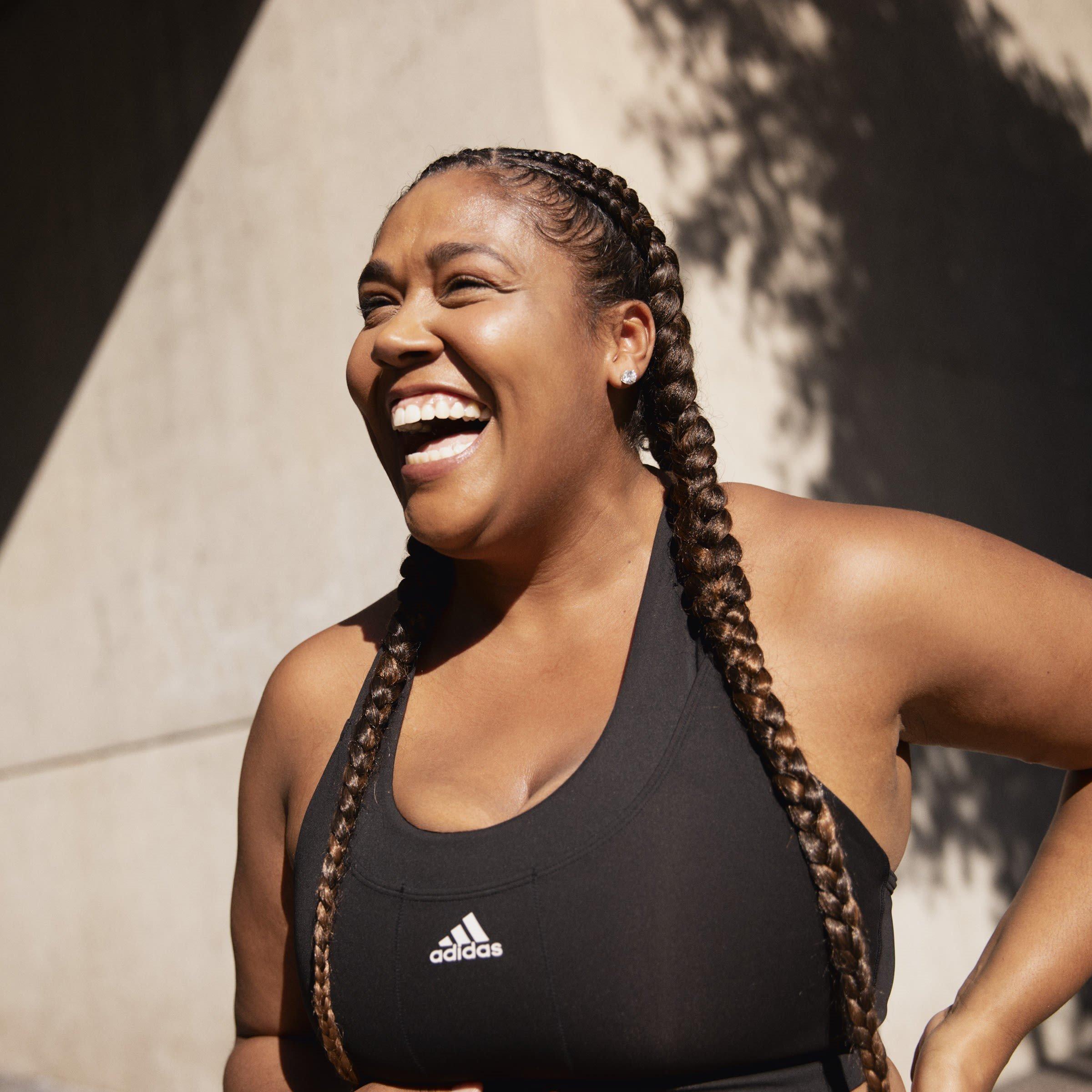 adidas Running Medium Support Sports Bra Womens