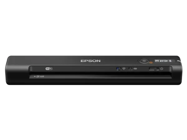 Epson WorkForce ES-60W - Scanner med papirfødning - Contact Image Sensor (CIS) - A4 - 600 dpi x 600 dpi - op til 300 scanninger pr. dag - USB 2.0, Wi-Fi(n)