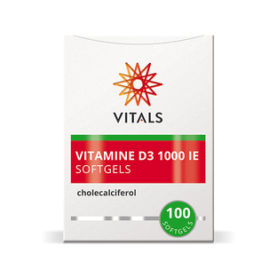Vitals Vitamine D3 1000ie Softgels 100SG