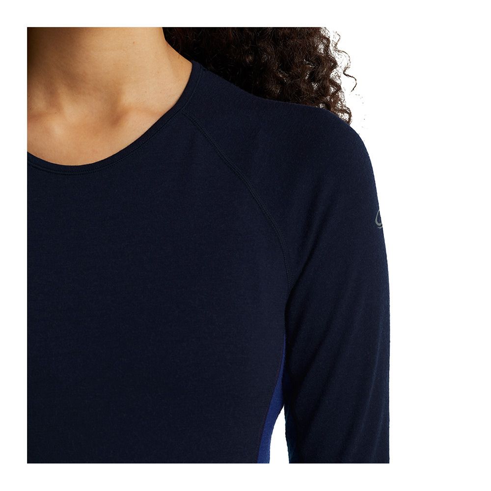 Icebreaker 260 ZONE MERINO - Sous-couche Femme midnight navy/royal