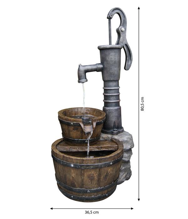 Ubbink Polyresin-Gartenbrunnen-Set Las Vegas,