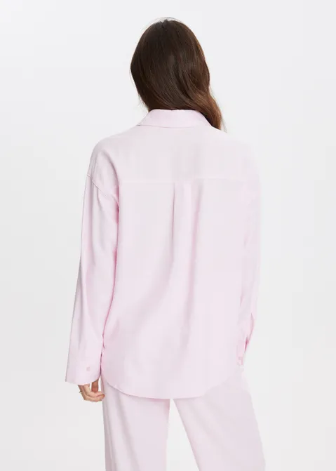 Linnen blouse roze (ROS.L)