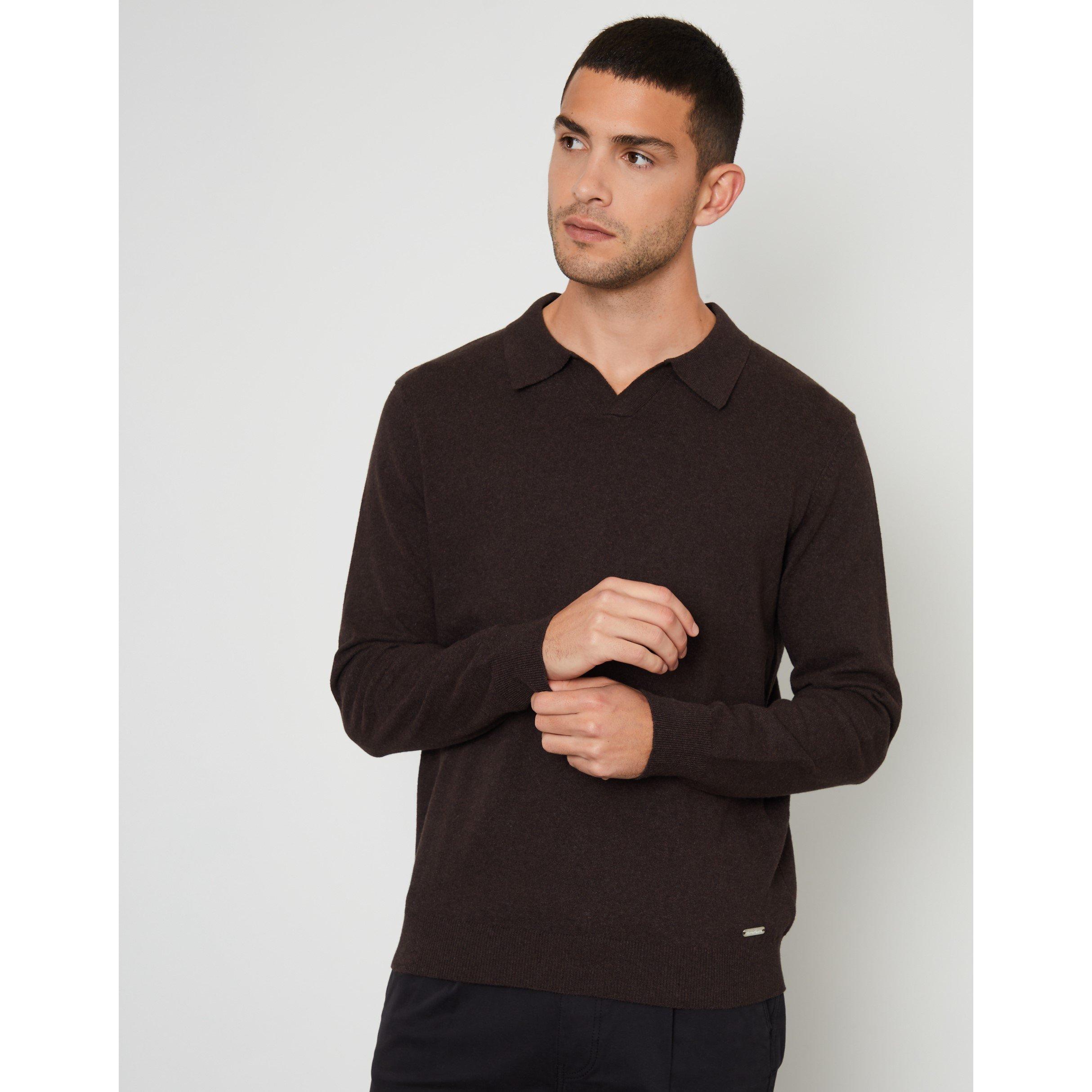 Threadbare Long Sleeve Knit Jumper Mens