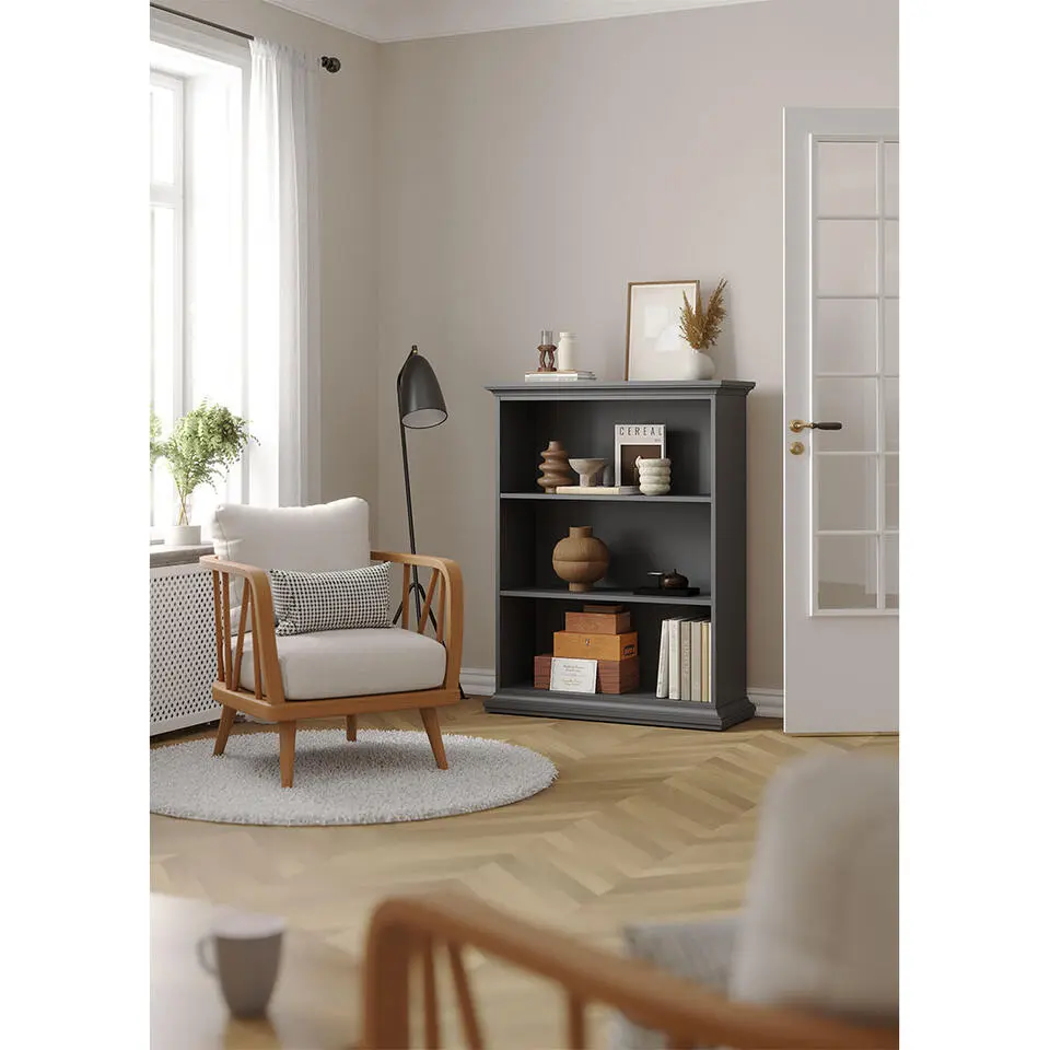 Hioshop Venedig wandkast grijs