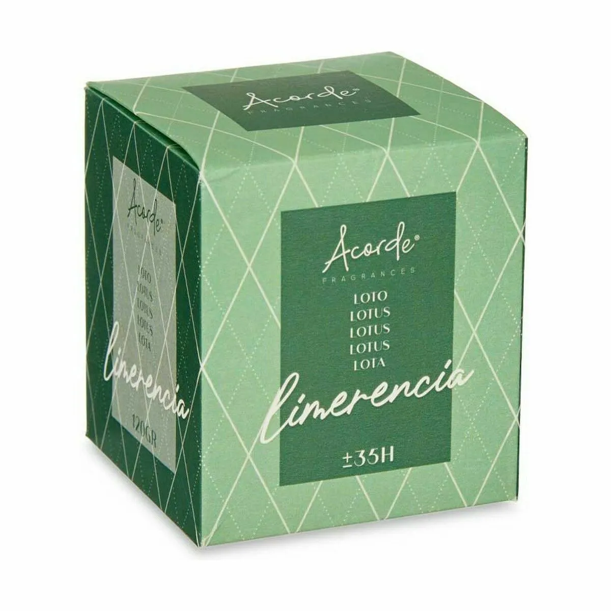 Acorde Bougie Parfumée Fleur de Lotus (12 Unités)