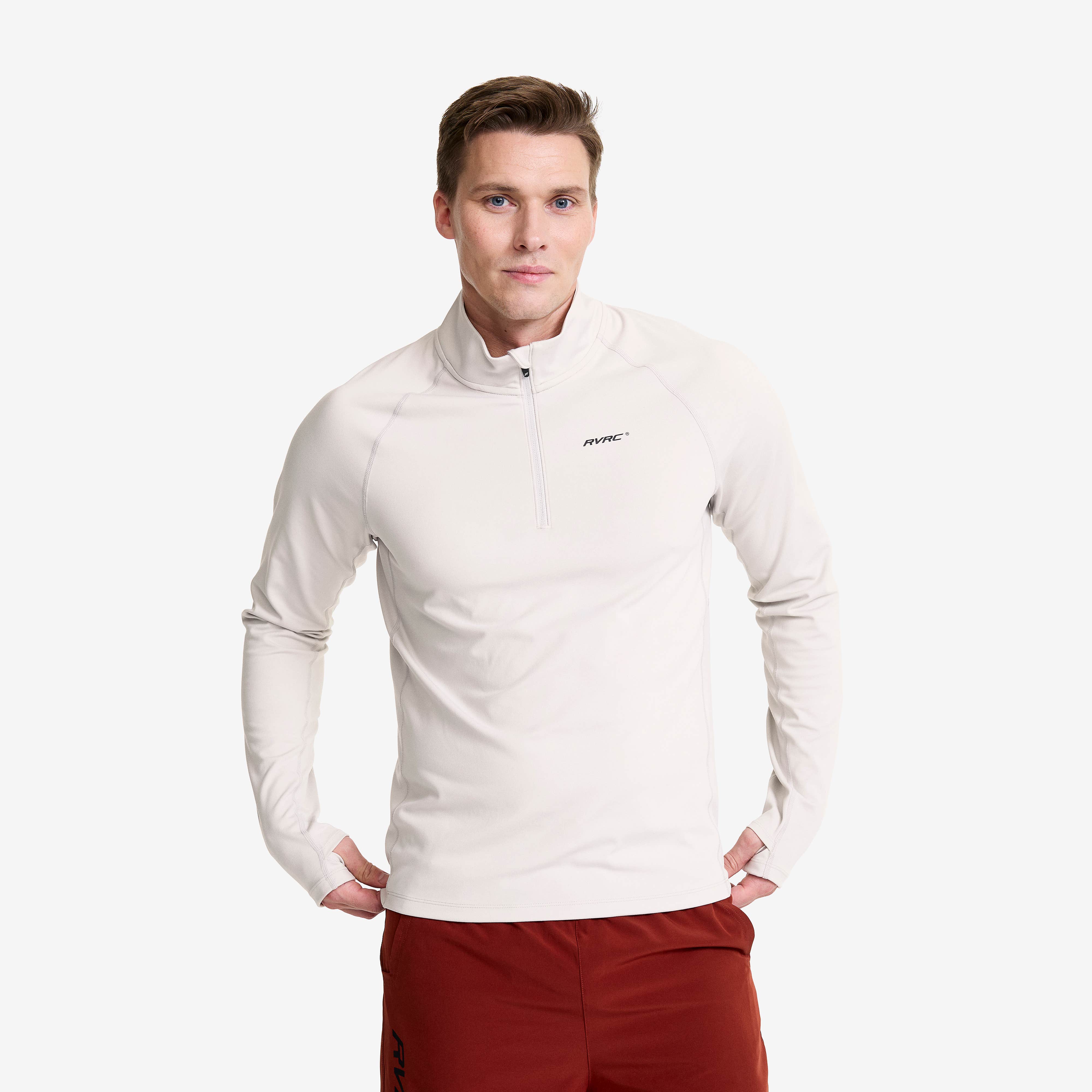 Prep Half-zip Top Herre Vapor Blue