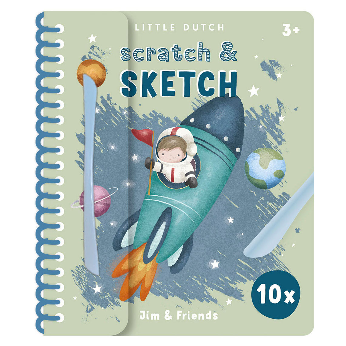 Little Dutch Krasboek - Jim & Vrienden