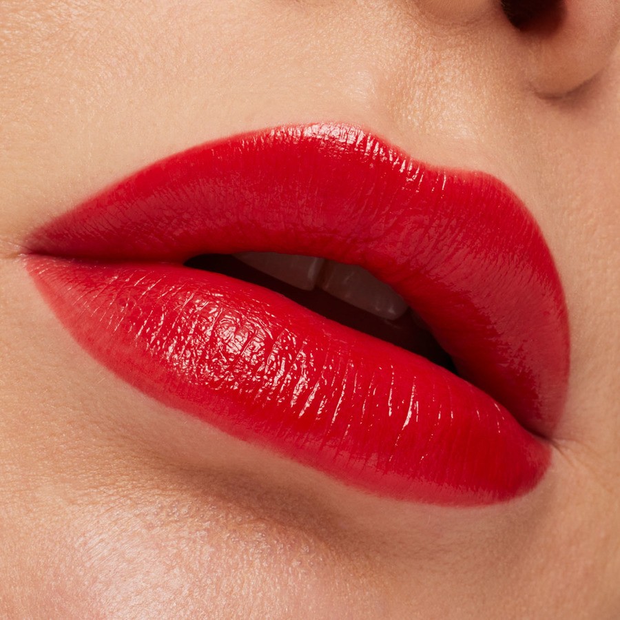 MAC Macximal Sleek Satin Lipstick Left On Red 3g