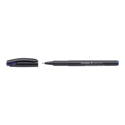 Schneider Topliner 967 - Feutre fin - 0,4 mm - bleu - pointe extra fine