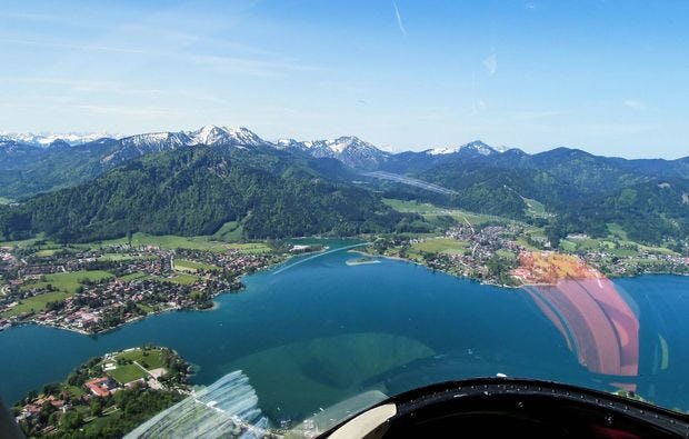 Hubschrauber fliegen ab Rothenburg ob der Tauber