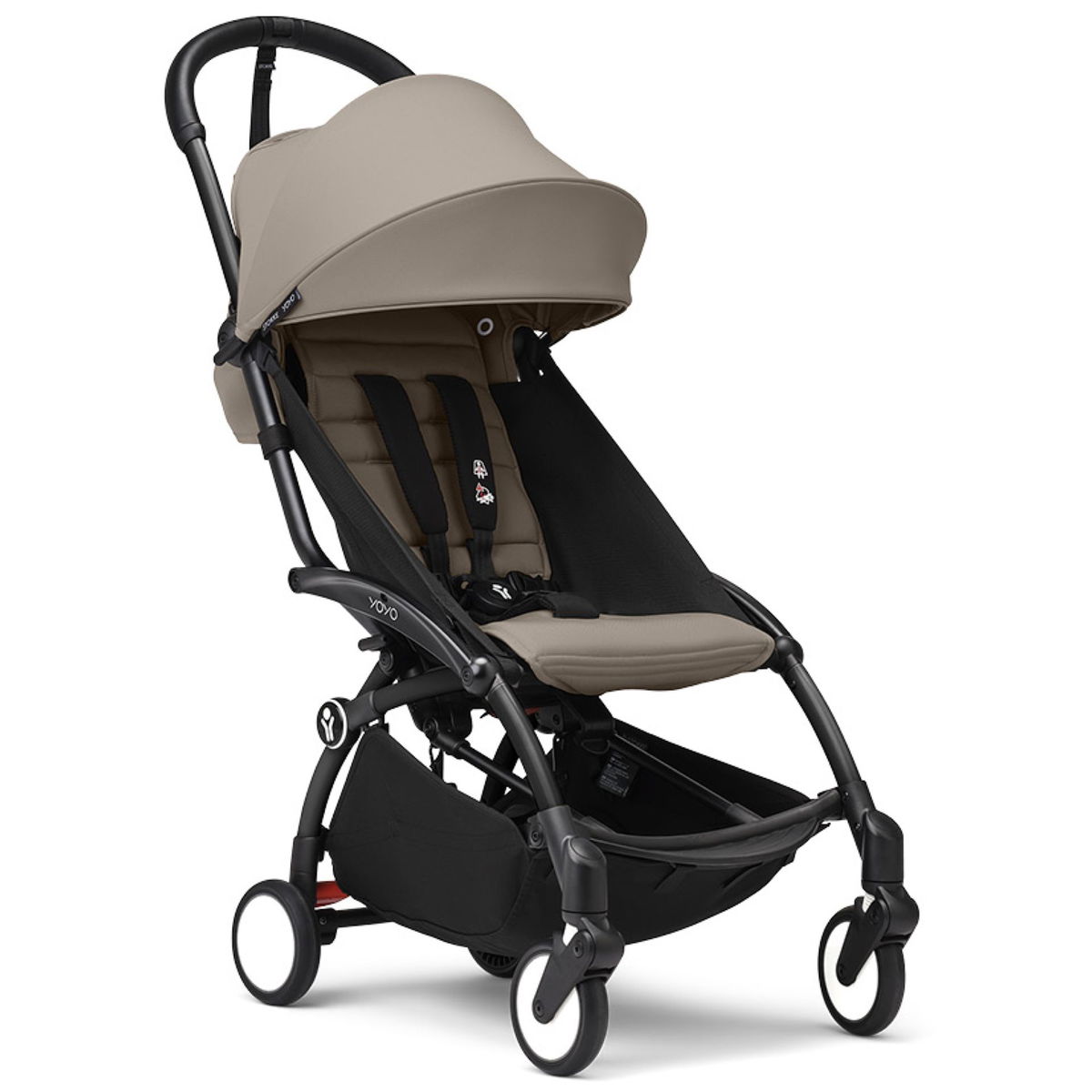 STOKKESTOKKE   YOYO³ 6+ black taupe