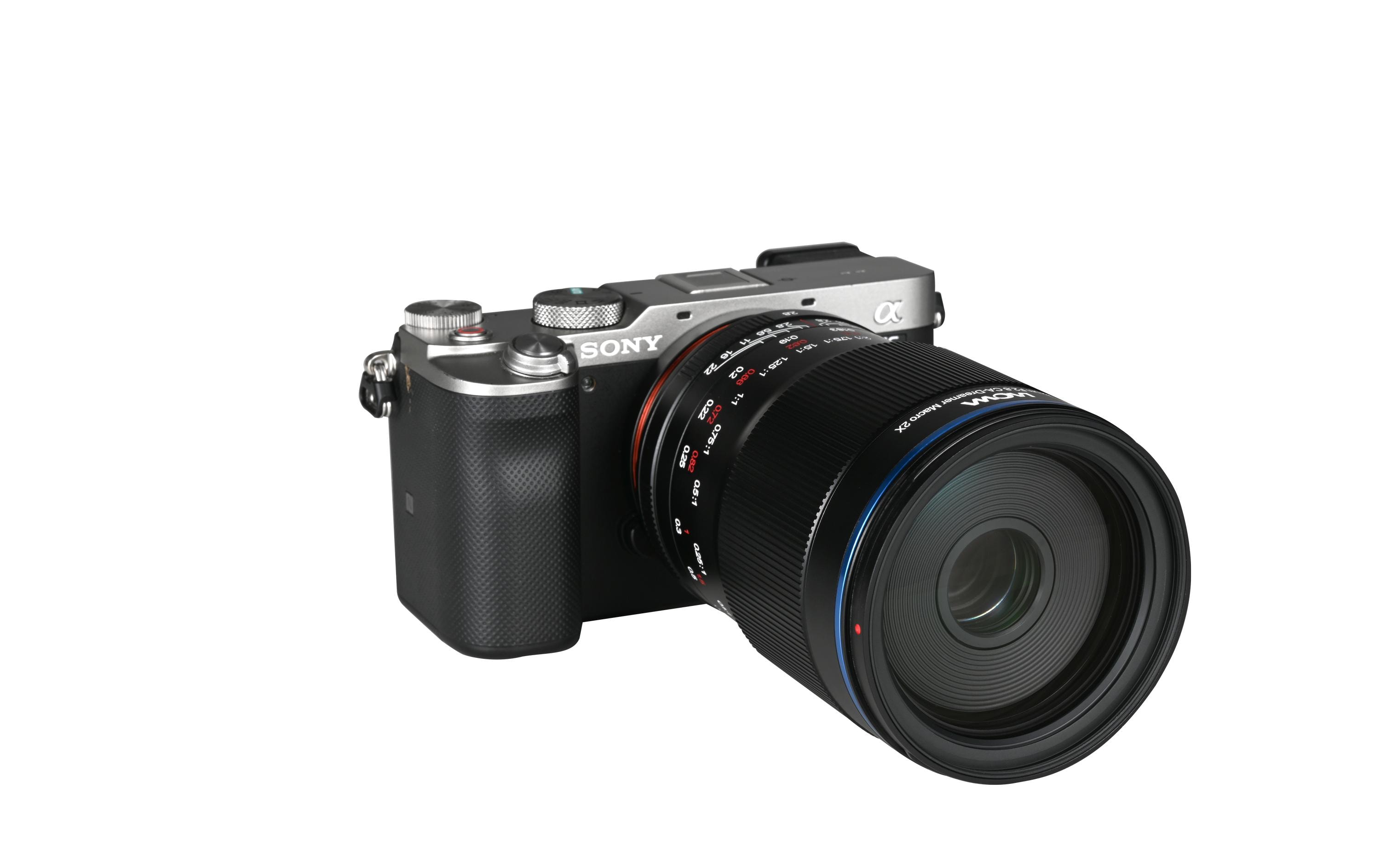 Festbrennweite 58 mm f/2.8X Ultra Macro APO – E-Mount<br>Makro-/Porträtobjektiv mit Innenfokussierung