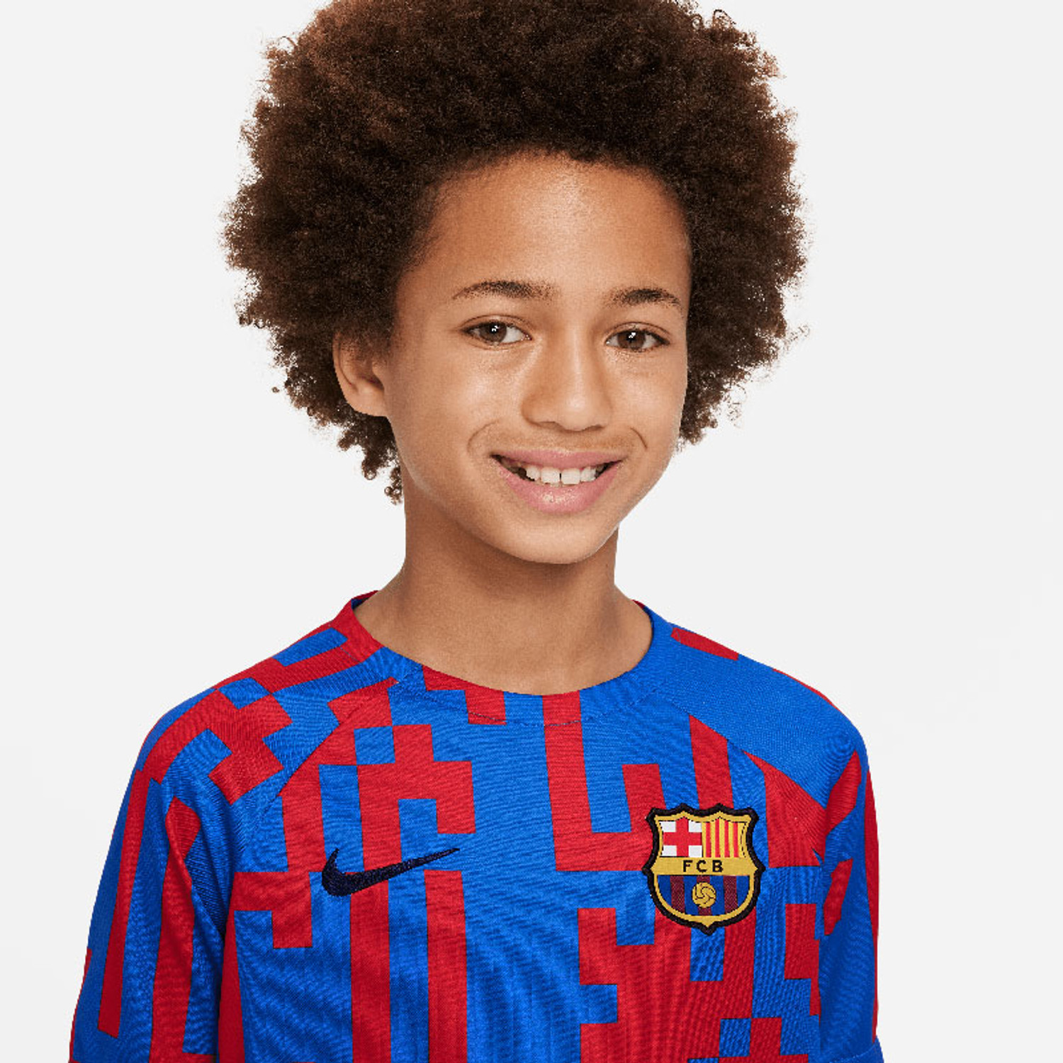 Nike FC Barcelona Pre-match Trainingsset Kids