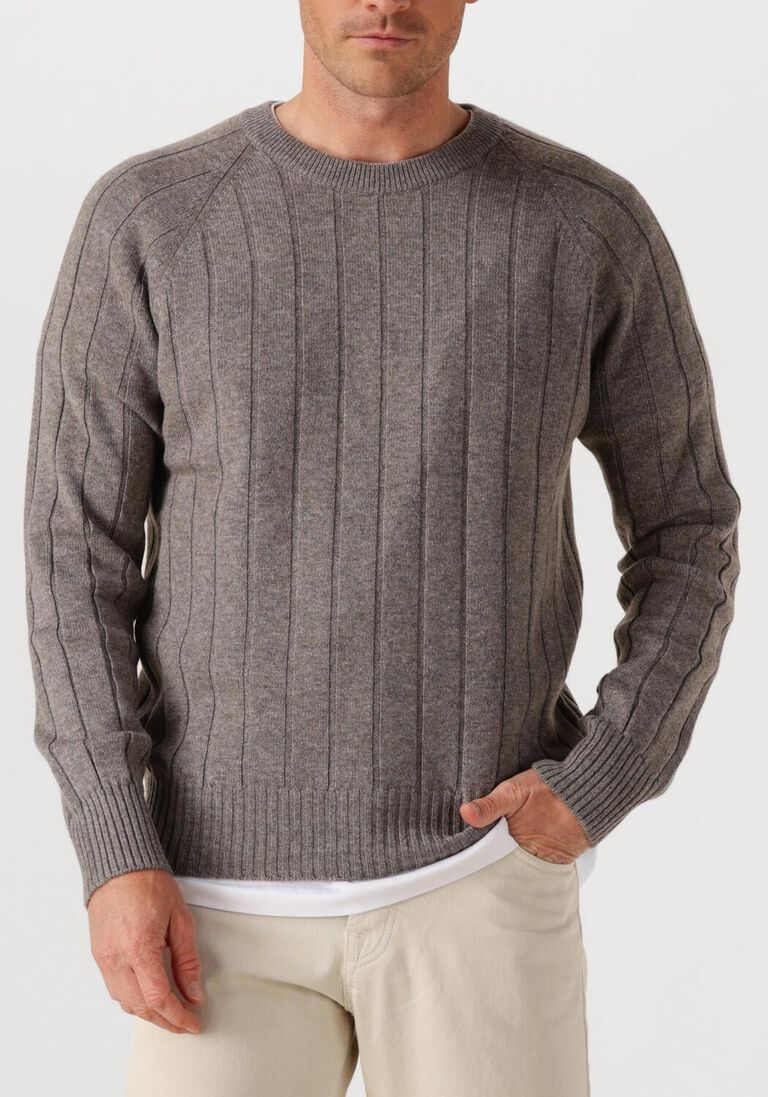 taupe gran sasso trui crew l slv