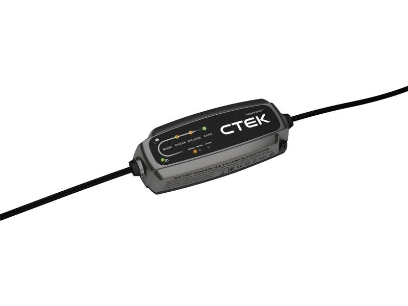 Ctek Batterieladegerät CT5 Powersport Vollautomatisches Laden für Motorräder, Motorroller und ähnliche Fahrzeuge