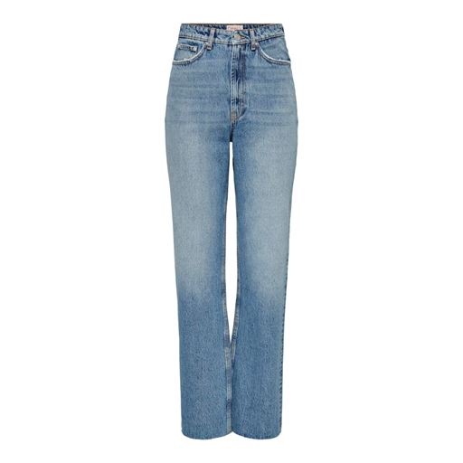 ONLY Riley Life Jeans, Medium Blue Denim, W28/L34