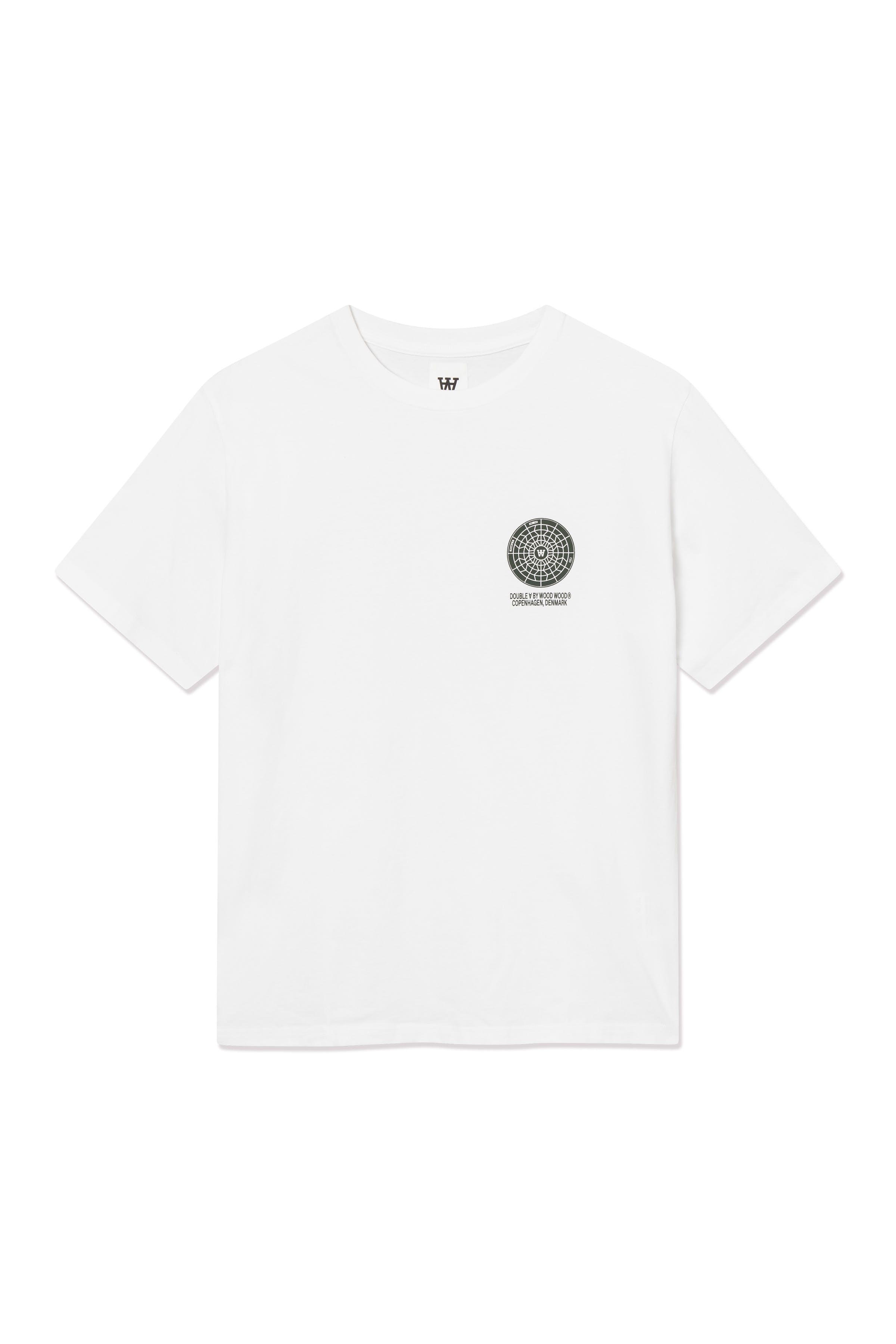 DOUBLE A BY W.W. MEN WWAce cover T-shirt
