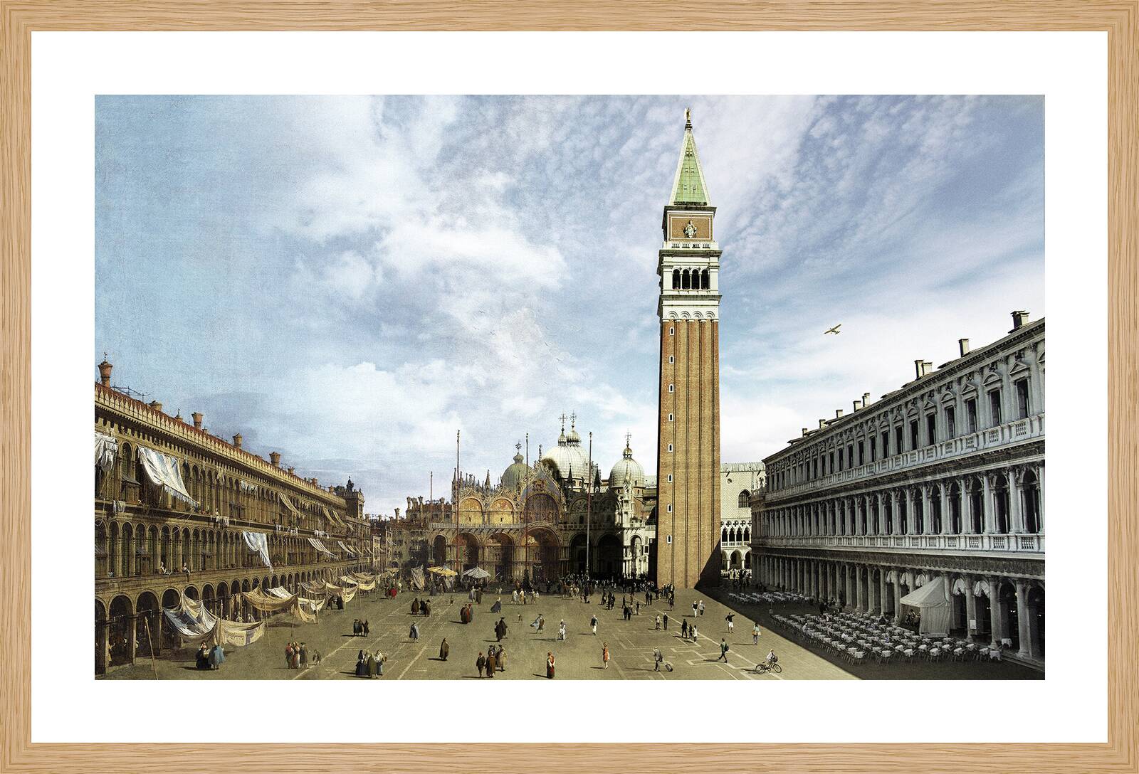 Piazza San Marco by Andrés Leroi - Limited Edition. Edition of: 150. Signed.