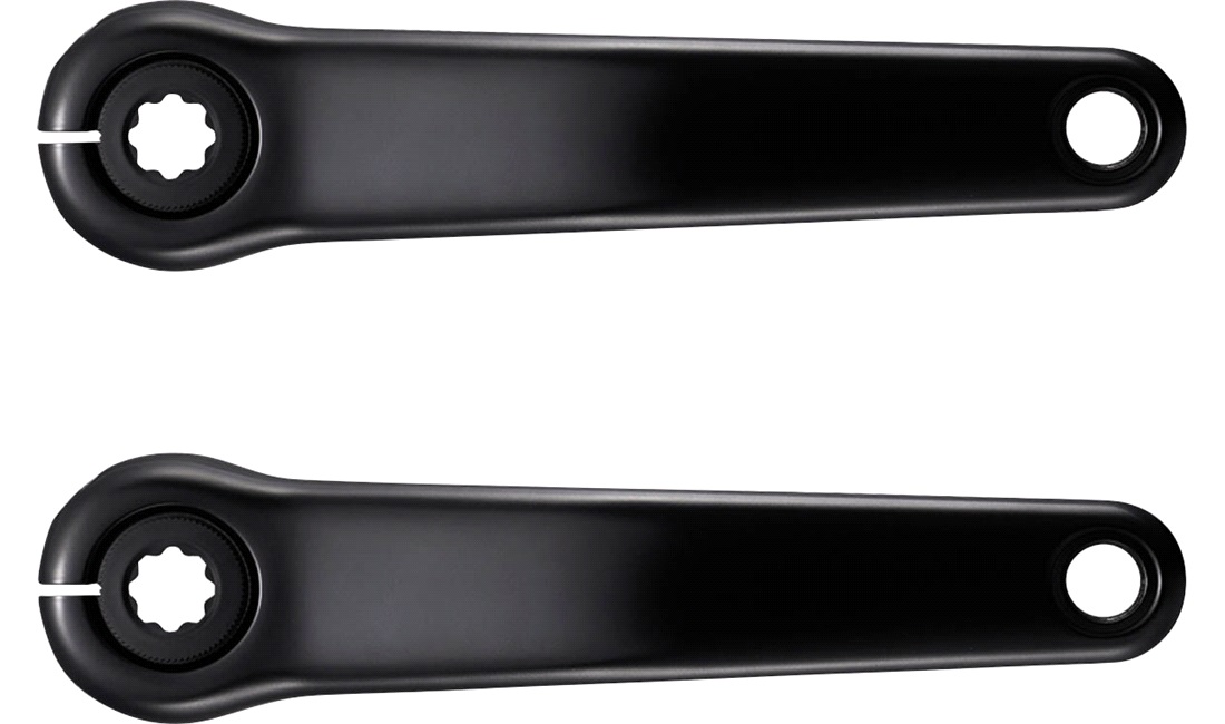 Shimano krankarm FC-E6100 170mm sæt sort til Steps