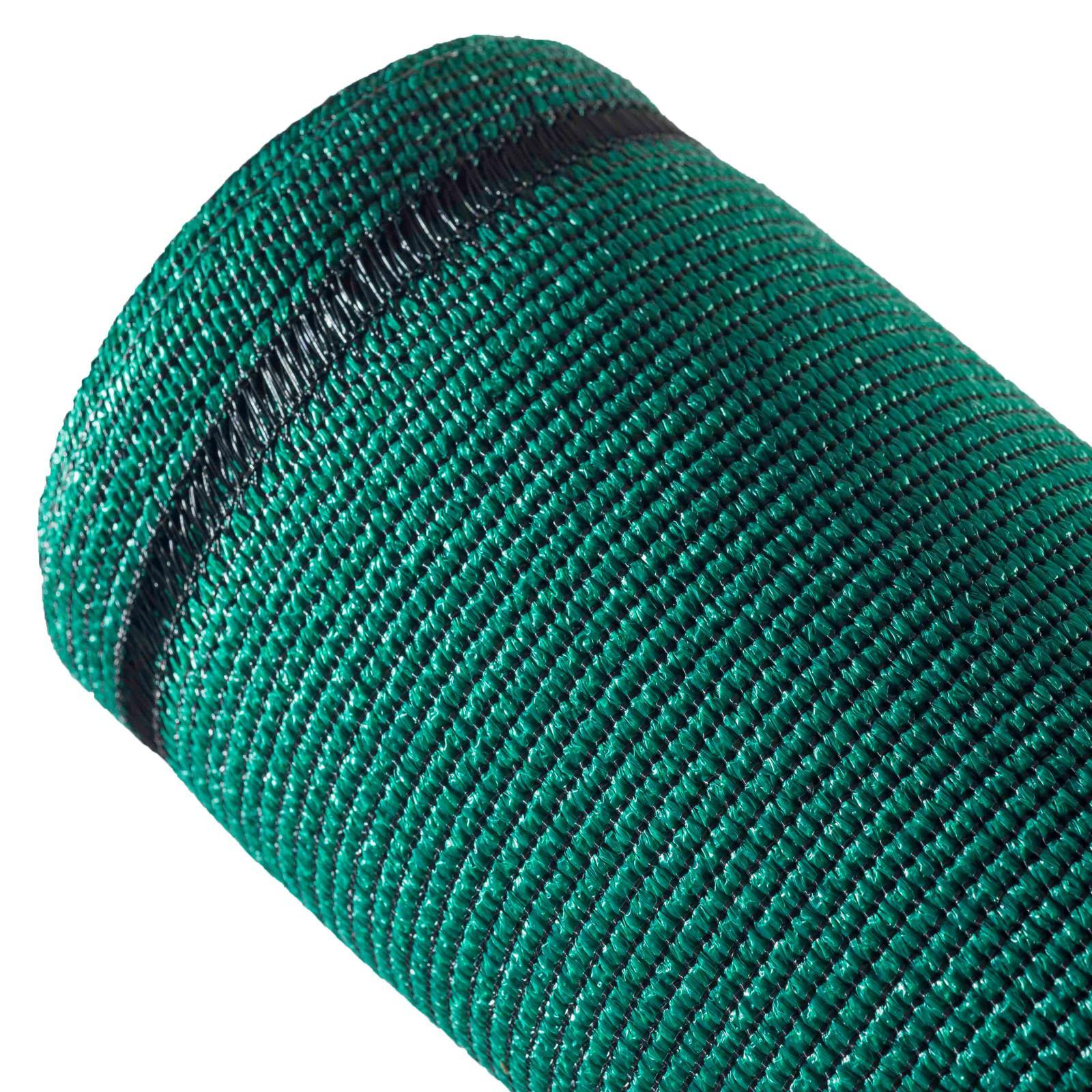 Brise-vue vert foncé occultation 100% - 1,80m x 5m