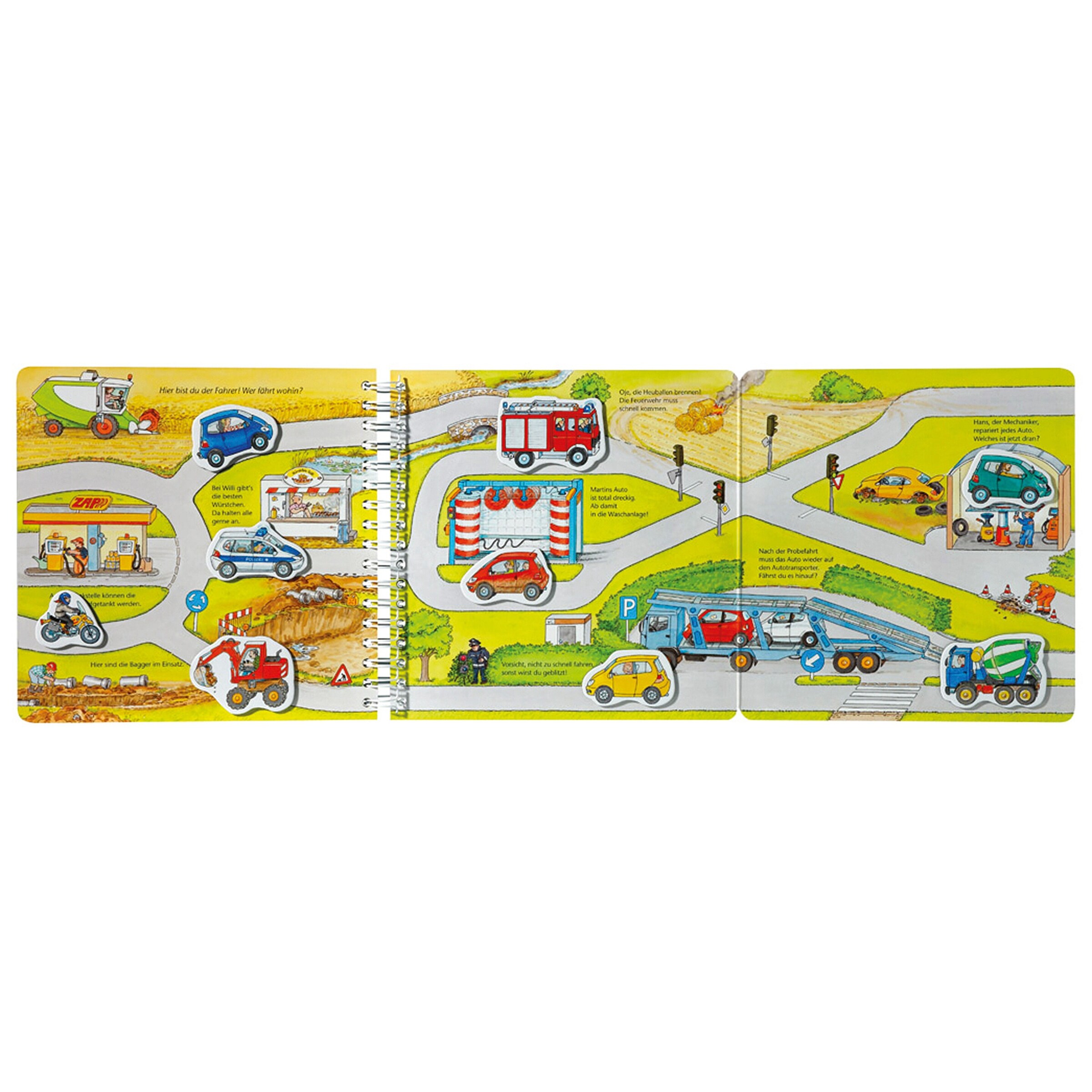 Ravensburger - MINISTEPS Pappbilderbuch Wer fährt wohin?