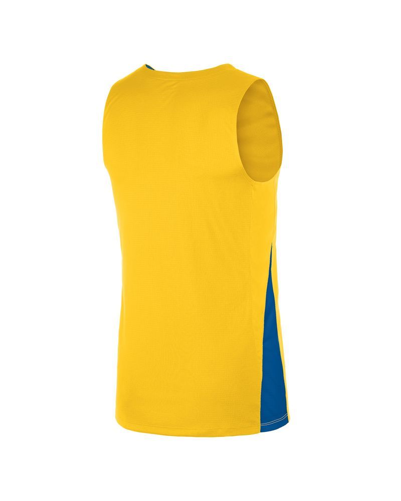 Maillot de basket Nike Team Jaune & Bleu Royal pour homme