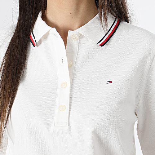 Polo Manches Courtes Femme 7821 Blanc