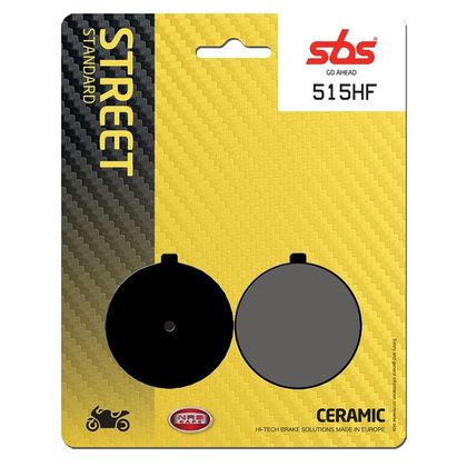 Plaquettes de freins SBS 515HF Organique avant
