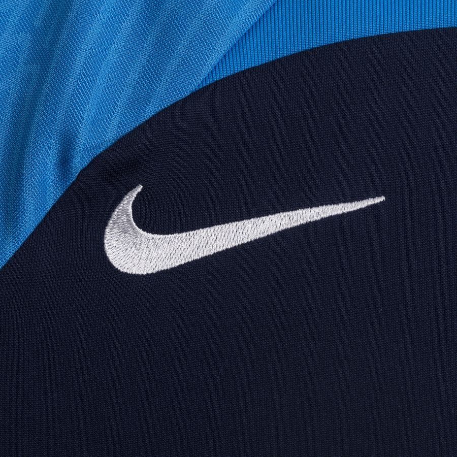 Nike Maillot Dri-FIT Strike III - Bleu Marine/Bleu/Blanc