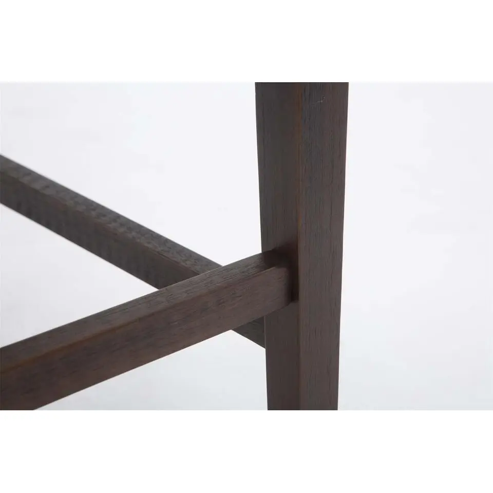 CLP Barkruk Louise antiek Frame - Stof - creme