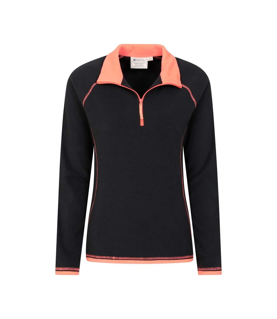 Mountain Warehouse - Haut polaire MONTANA - Femme (Noir vif) - UTMW637