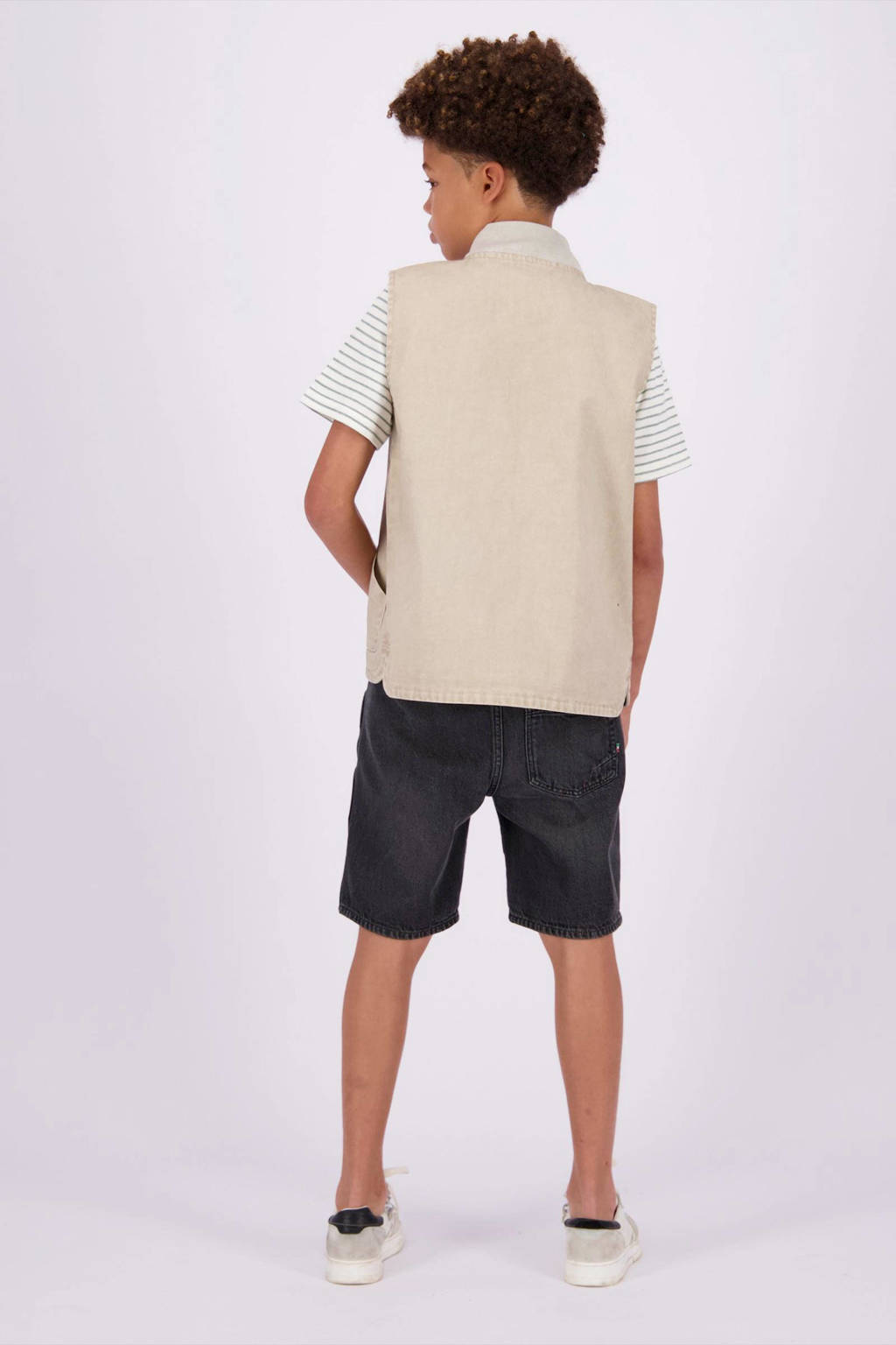 Vingino denim short Cabrini black denim