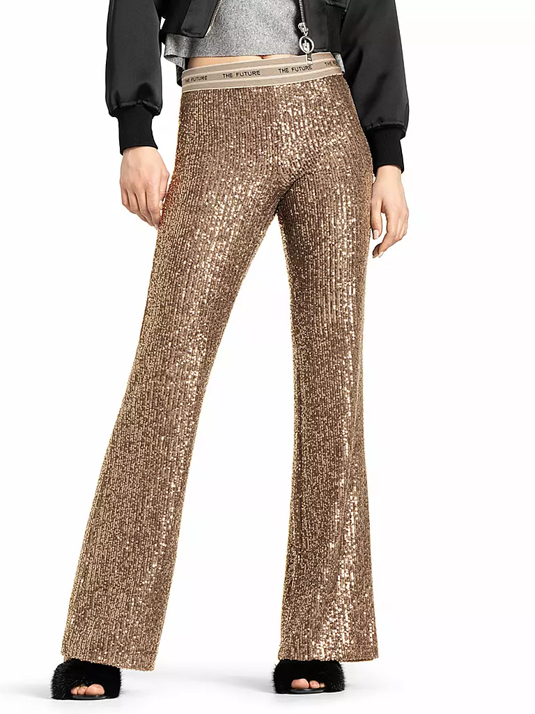 CAMBIO Hose Flared Fit FRANCIS gold
