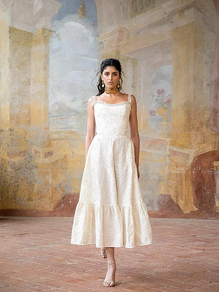 LENA HOSCHEK Midikleid SERAFINA weiss