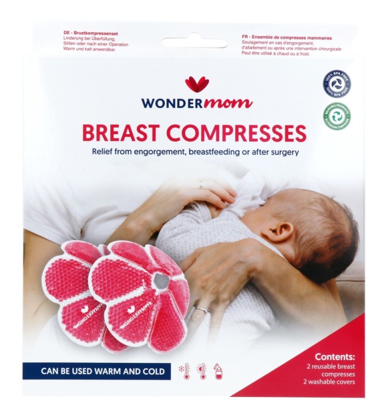 wondermom Borstkompressenset 2 Stuks