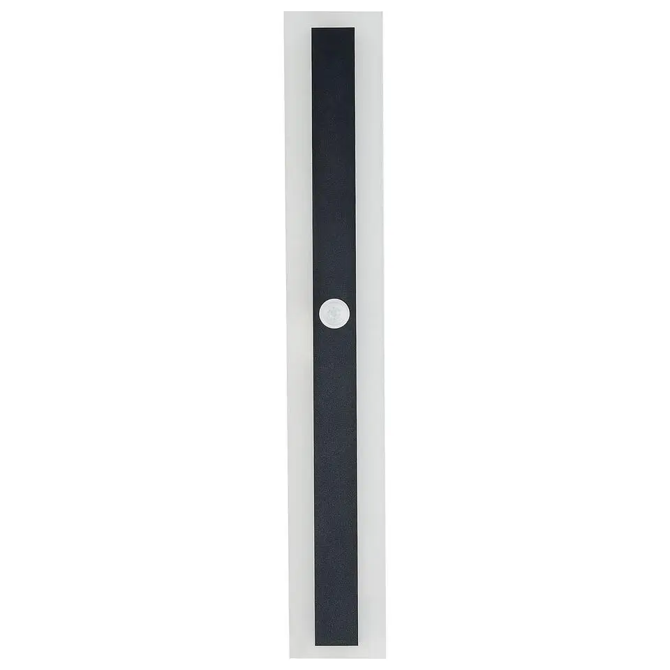 SAVANE - Wandlamp - Zwart - 80 cm - Staal