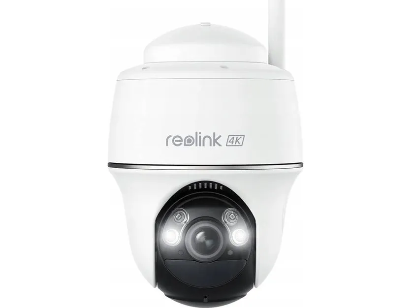 Reolink Argus Series B440 - Netværksovervågningskamera - panonering / hældningsvinkel - kanontårn - udendørs, indendørs - vandtæt - farve (Dag/nat) - 8 MP - 3840 x 2160 - 4K - audio - trådløs - WiFi - 2.4GHz radio, 5 GHz radio - H.265
