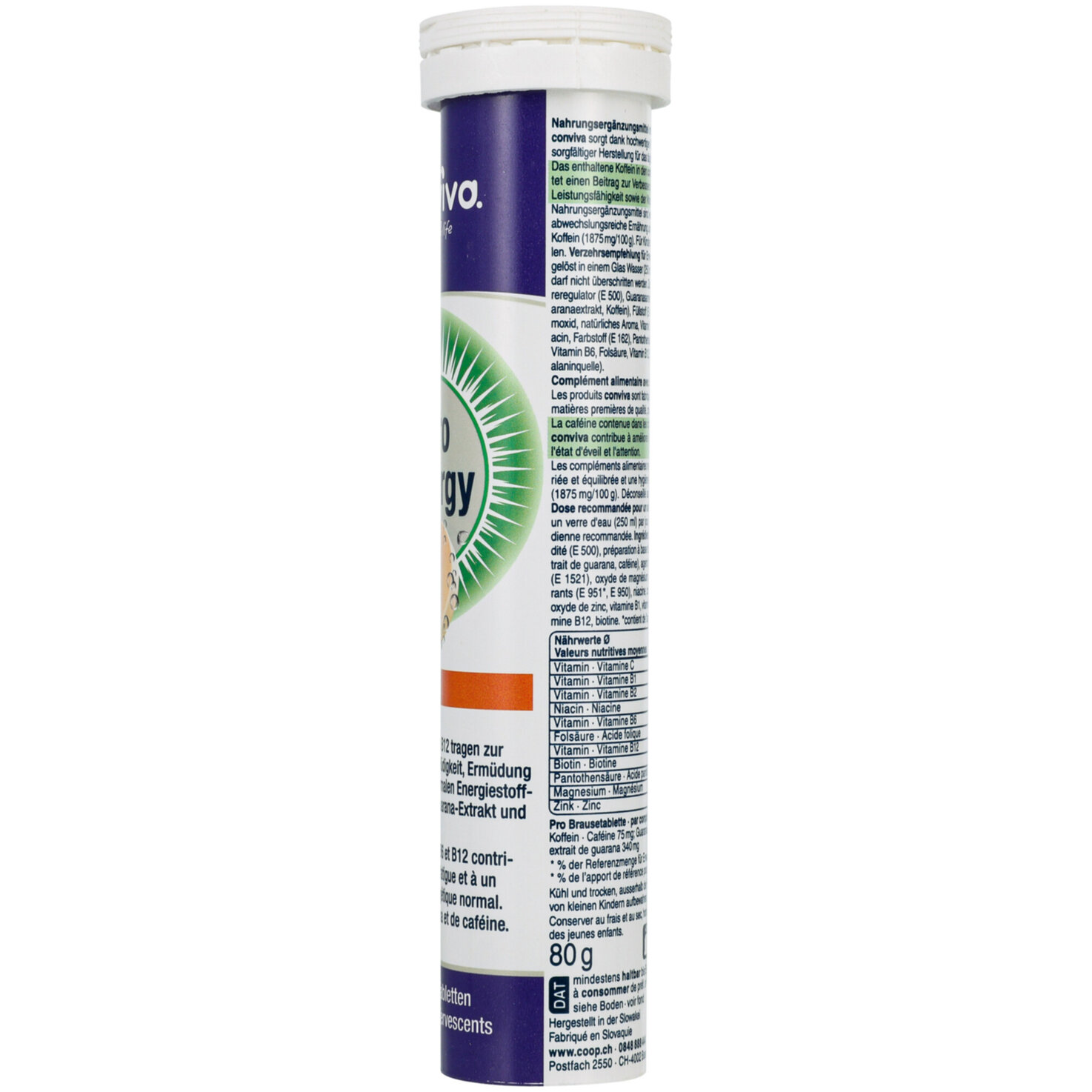 conviva Pro Energy Brausetabletten 20 Stück