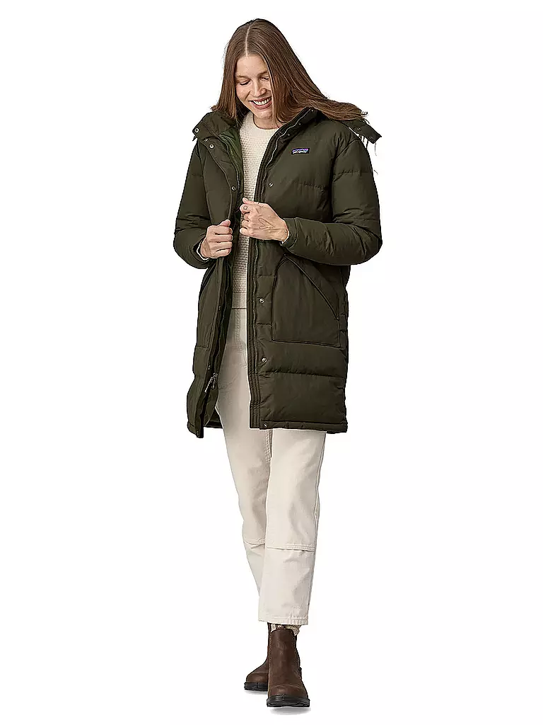PATAGONIA Parka W´S  DOWNDRIFT PARKA dunkelgrün